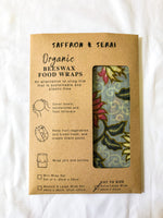 Load image into Gallery viewer, organic beeswax wraps XL blue
