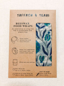 beeswax wrap blue floral xl 01