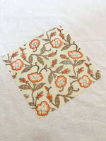 Load image into Gallery viewer, Beeswax Wrap - Peach Floral
