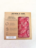 Load image into Gallery viewer, beeswax-wrap-malaysia-pink-floral
