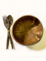 Load image into Gallery viewer, jumbo coconut bowl cutlery
